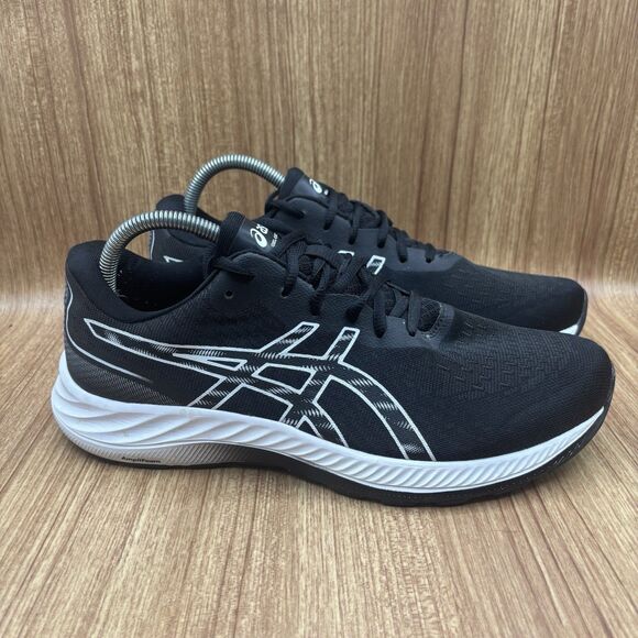 Asics Womens Gel Excite 9 1012B182 Black Running Shoes Sneakers Size 11 - Picture 1 of 9